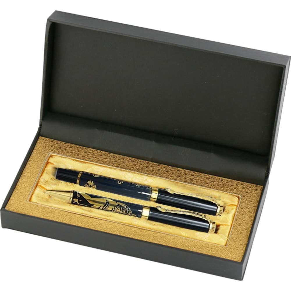 KOFÇAZ ATATÜRK KABARTMALI İKİLİ KALEM SETİ