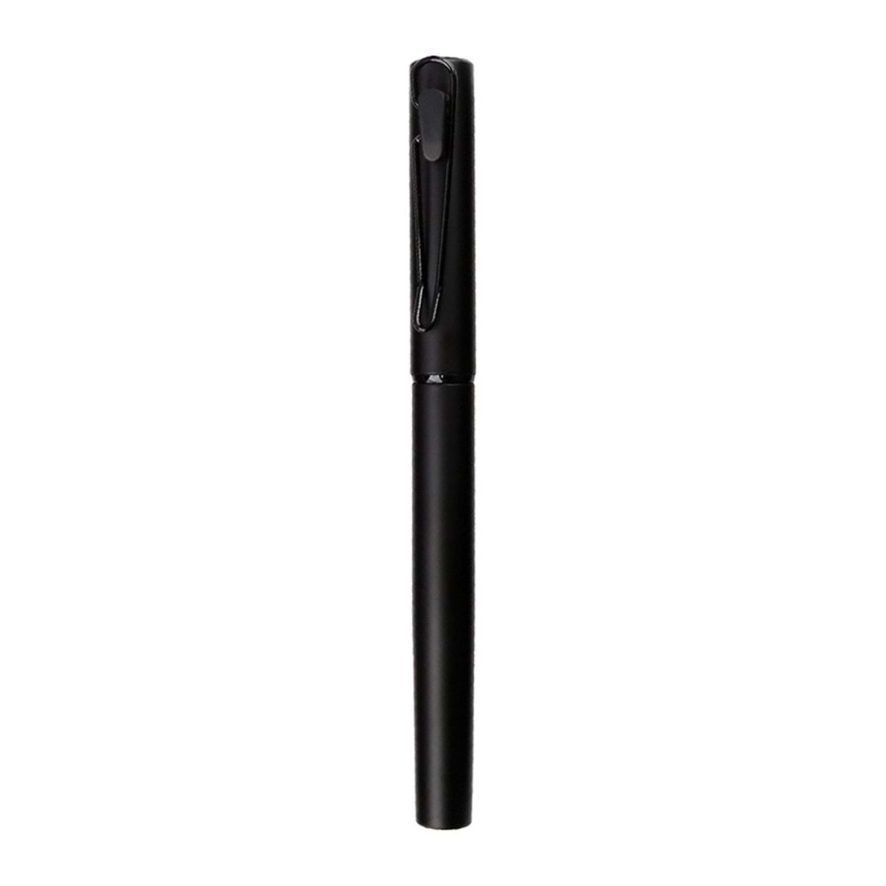 ERDEMLİ SİYAH METAL ROLLER KALEM