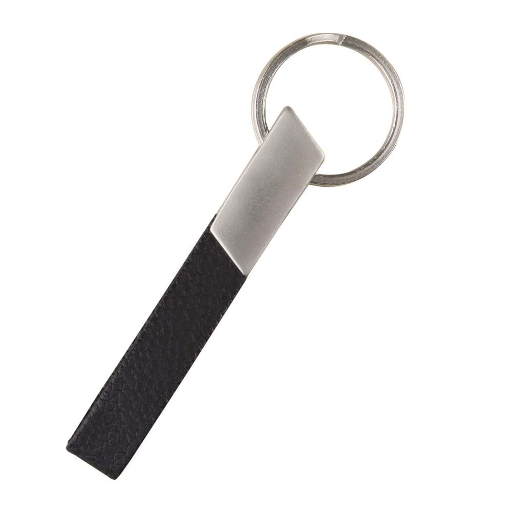 SİNGAN SİYAH METAL - DERİ ANAHTARLIK