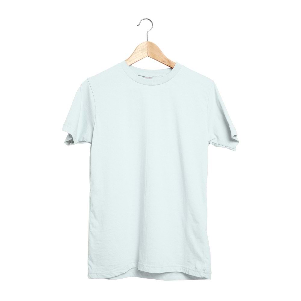 GARDENYA BEYAZ XL SIFIR YAKA TİŞÖRT