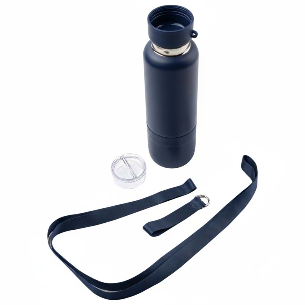 ULUDAĞ LACİVERT 500 ML BARDAKLI TERMOS