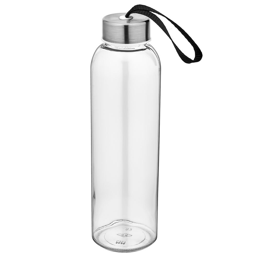 LADOGA SİYAH 550 ML CAM MATARA