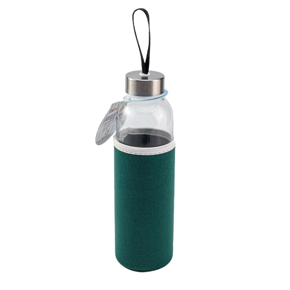 LADOGA YEŞİL 550 ML CAM MATARA
