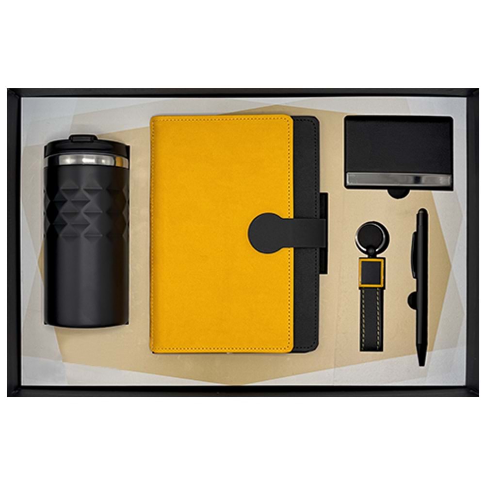 POYRAZ SARI HEDİYELİK SET