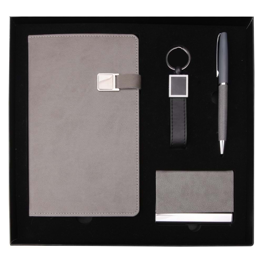 AYDINTEPE GRİ HEDİYELİK SET