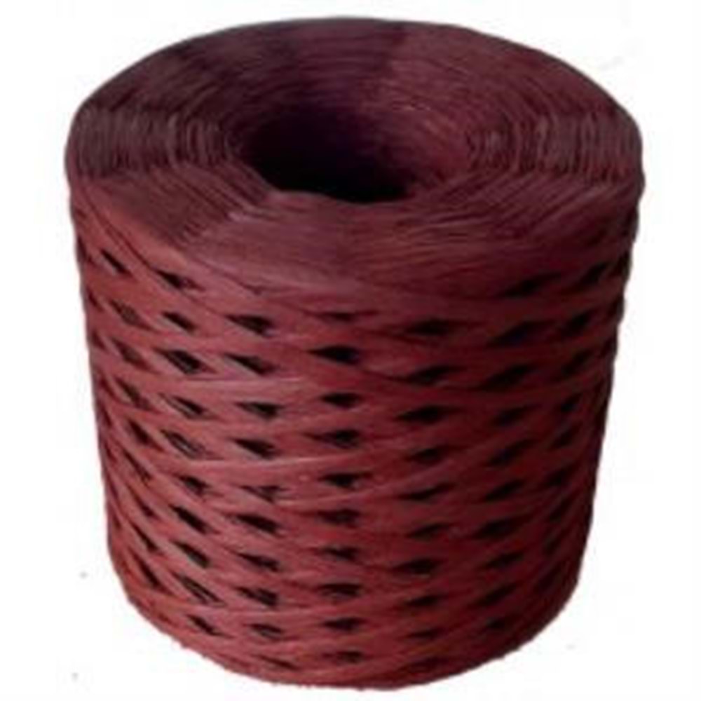 Çanta Aksesuar Yeni İthal Rafya İp (Bordo Renk)