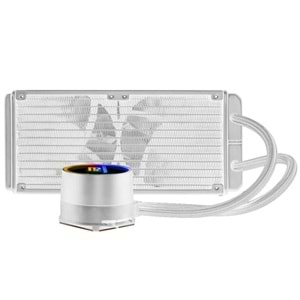 PowerBoost DEEP 240W ARGB Fanlı 240mm (LGA1700-AM4-AM5) Uyumlu Sıvı Soğutma Sistemi (Beyaz)