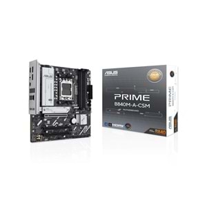 Asus Prime B840M-A-CSM Amd B840 Am5 Ddr5 7600 2Xdp Hdmı 3X M2 Usb3.2 Rgb Matx Anakart