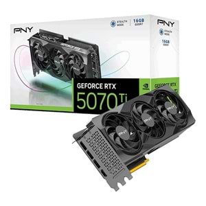 PNY GeForce RTX5070Ti VCG5070T16TFXPB1 16GB GDDR7 256Bit DisplayPort HDMI Ekran Kartı