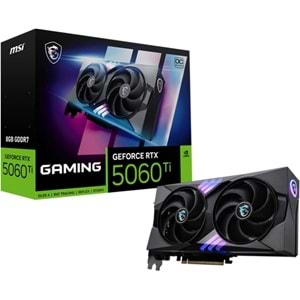 Msi GeForce RTX5060TI 8G GAMING OC RTX5060TI 8GB GDDR7 128B DX12 (3XDP 1XHDMI) Ekran Kartı