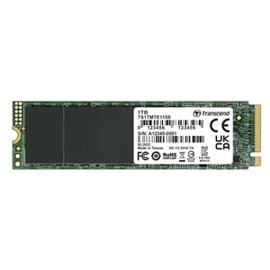 Transcend 1TB 115S 1TB TS1TMTE115S 3200-2000MB-s NVMe M.2 SSD Disk