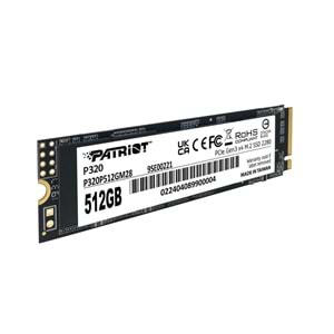 Patriot 512GB P320 3000-2200MB-s NVMe M.2 SSD (P320P512GM28) Ssd Disk