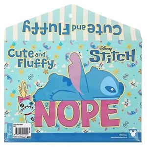 Dısney Stitch Nope ÇıtÇıt Dosya (1 Adet)