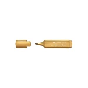 Faber-Castell Fosforlu Kalem 46 Metalik Altın 5030154650 (1 Adet)