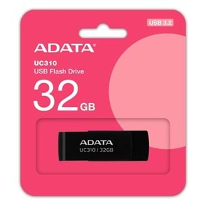 Adata UC310-32GB 32GB USB3.2 Gen1 Black Flash Bellek