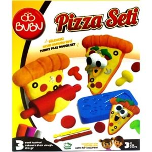 Bu-Bu Oyun Hamuru Seti Pizza (S) BUBU-OH0020