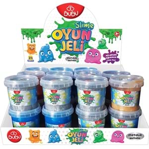 Bu-Bu Oyun Jeli Metalik 145 GR BUBU-SLM020 (1 Adet)