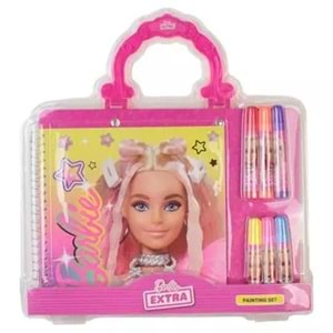 Dolphin Boyama Seti Çantalı Barbie B-0300