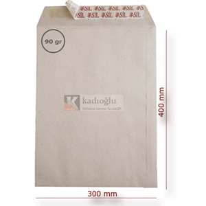 Asil Doğan Torba Zarf İmt Kraft Silikonlu 30x40 90 GR AS-0866 (1 Adet)