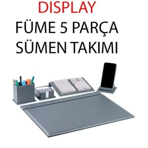 Gıpta Sümen Takımı 5 Parça Dısplay Füme 4-8123000-2071