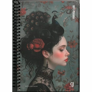Gıpta Note Persona Spiralli Sert Kapak Defter 17x24 100 Yp.Çizgili