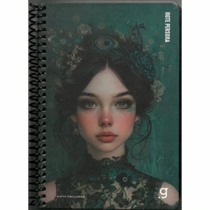 Gıpta Note Persona Spiralli Sert Kapak Defter 17x24 100 Yp.Çizgili