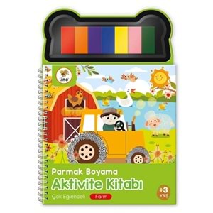 Lino Parmak Boyama Aktivite Kitabı Farm Lp-601