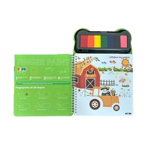 Lino Parmak Boyama Aktivite Kitabı Farm Lp-601