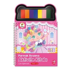 Lino Parmak Boyama Aktivite Kitabı Dress Up Lp-602