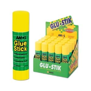 Amos Stick Yapıştırıcı Beyaz 22 gr GSW8 (1 Adet)