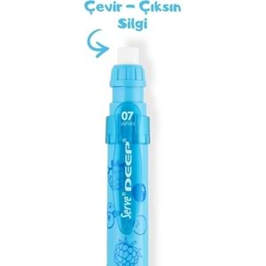 Serve Deep Mknk Kursun Kalem 07mm Fos Mavı Bogurtln Sv-deep-07-dfmavı (1 Adet)