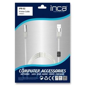Inca IPR-02 3mt Usb Yazıcı Kablosu