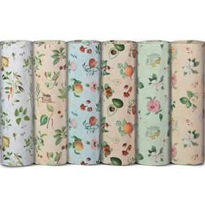 Rex Ambalaj Kağıdı Tekli Rulo Ecocarta Botanica 70x200 (1 Adet)