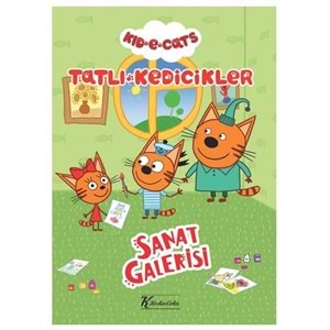 Tatlı Kedicikler Hikaye Kitabı Sanat Galerisi 20x28 4 YP