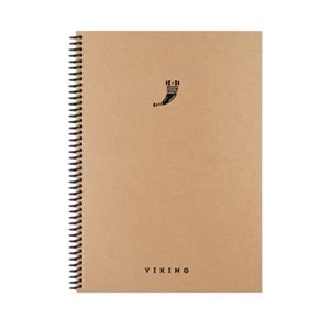 Keskin Color Spiralli Sert Kapak La Plume Viking 17x24 100 YP Kareli