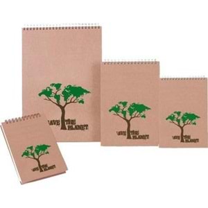 Keskin Color Bloknot Spiralli Planet 20x28 120 YP Düz 143300-99