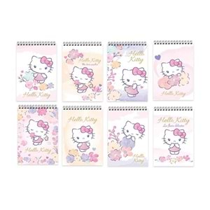 Hello Kitty Bloknot Spiralli 1 42 Yp.Çizgili A7 140100-08