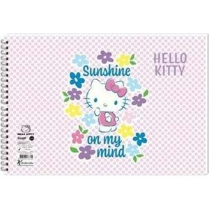 Hello Kitty Resim Defteri Spiralli 17x25 15 YP 300115-08 (1 Adet)