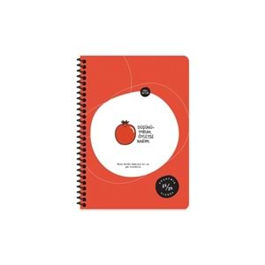 Hisli Şeyler A5 Ajanda Düşünüyorum Öyleyse Narım 600092-99