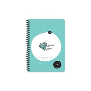 Hisli Şeyler A5 Ajanda Parlamak İçin Doğmuşum 600093-99