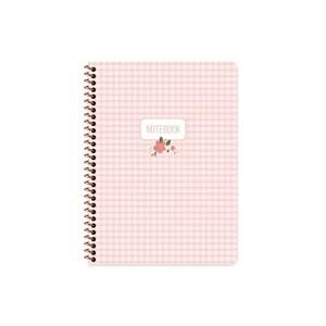 Keskin Color Spiralli Sert Kapak Defter Pötikare 16,5x22,5 120 Yp Çizgisiz
