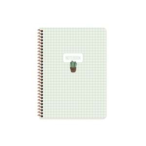 Keskin Color Spiralli Sert Kapak Defter Pötikare 16,5x22,5 120 Yp Çizgisiz