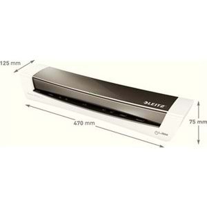 Leitz Laminasyon Makinesi İlam office A3 Gri L-7440