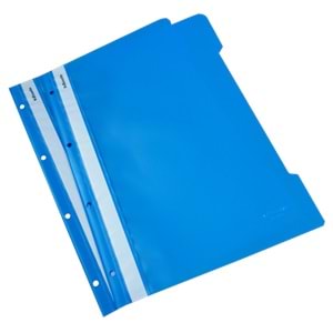 Esselte Telli Dosya Plastik A4 Açık Mavi SLT-4199 (1 Adet)
