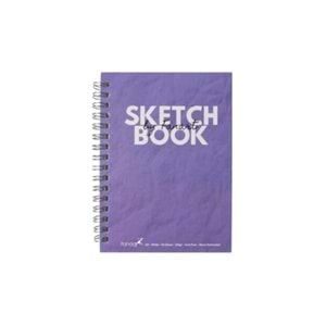 Fanart Academy Sketch Book 120 GR Spiralli 50 YP A6 Mor 8672
