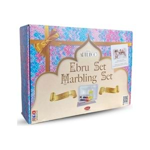 Artdeco Ebru Başlangıç Seti (A4 Tekneli) 12x15 ML
