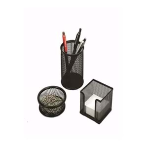 Bion Perfore 3 Lü Set Tepside Siyah 12 Li 9305