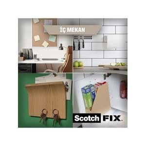 Scotch Güçlü Montaj Bandı 19mmx5m 4496g-1950p 4001