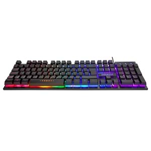 Everest KB-24 Siyah Rainbow Q Membrane Oyuncu Klavyesi
