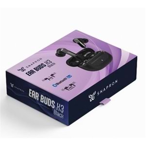 Snapron SNK-9000 Siyah ANC & ENC Kablosuz Bluetooth 5.4 Kulaki İçi Kulaklık